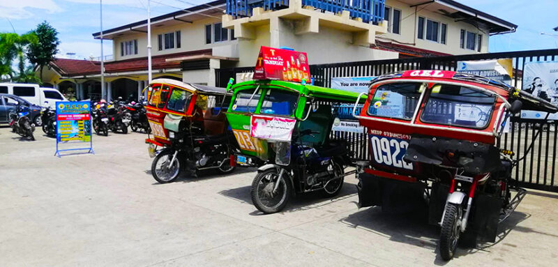 Dumaguete Certified Drivers Association Tricycles